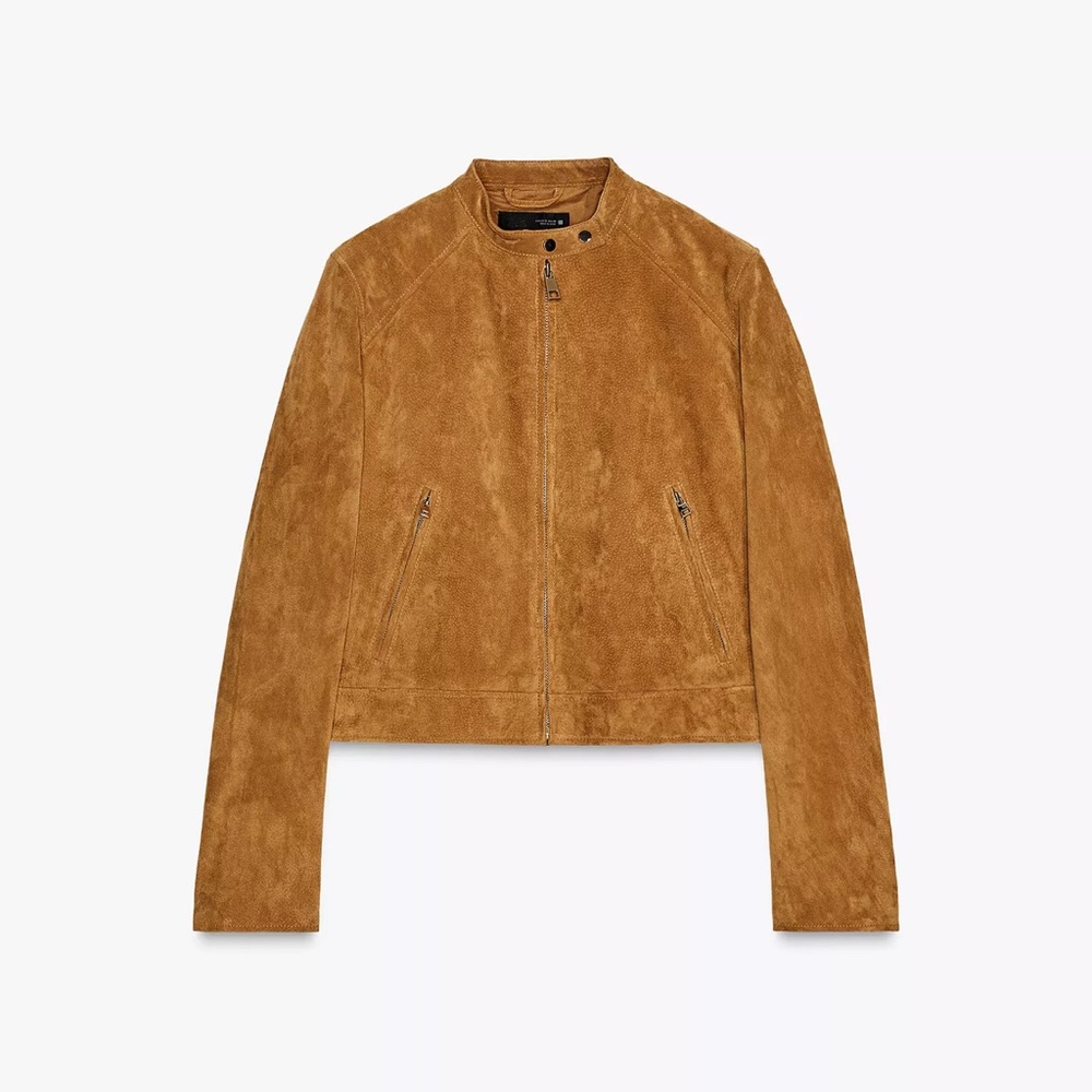 Zara 100% Leather Women's Jacket